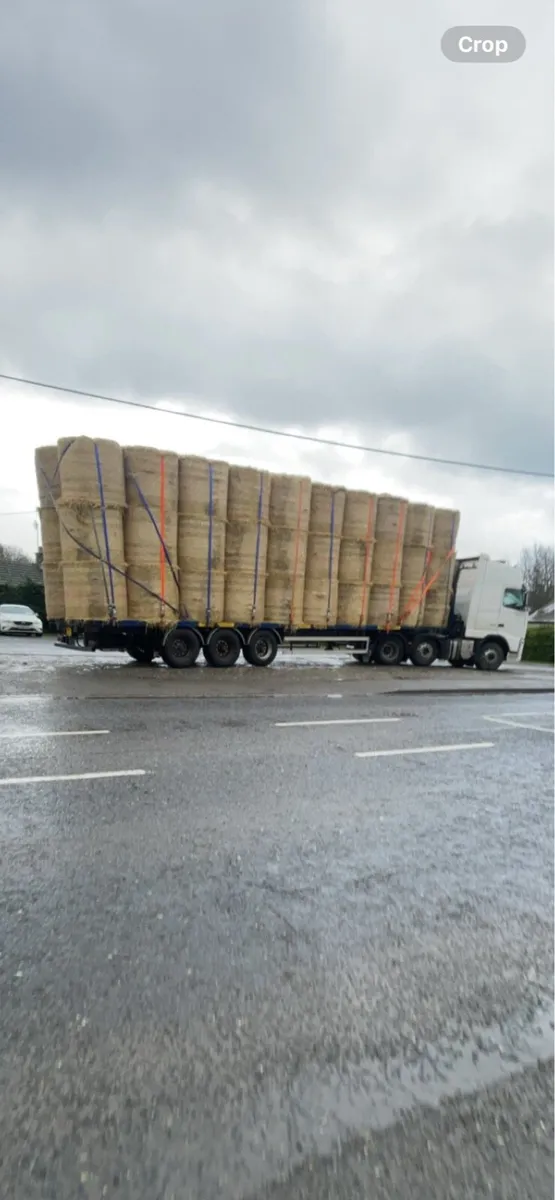 Round bales of top quality barley straw - Image 2