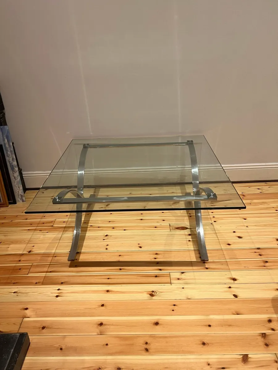 Glass Coffee table square - Image 4