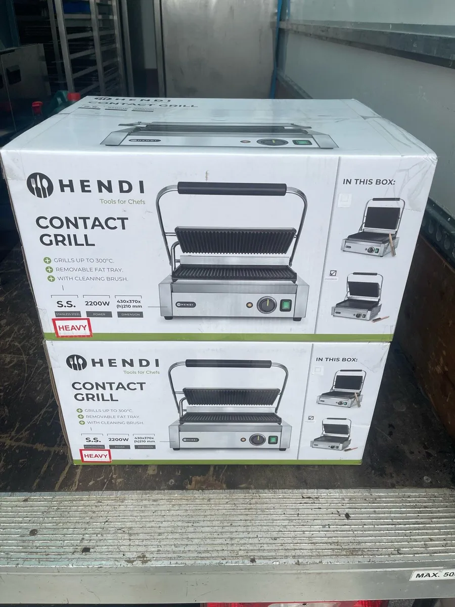 Hendi contact grill