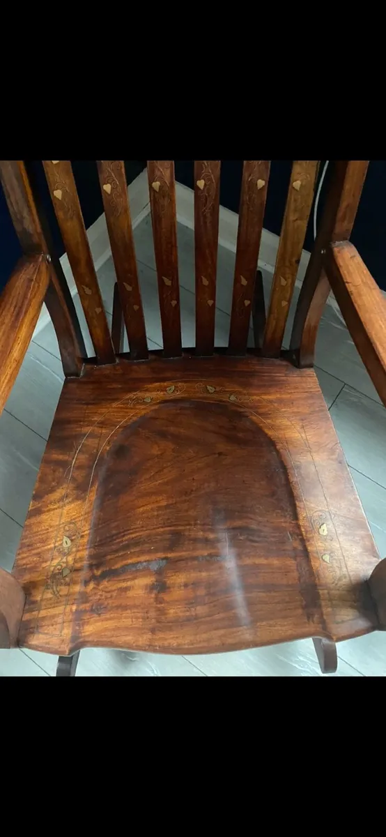 Antique rocking chair - Image 2