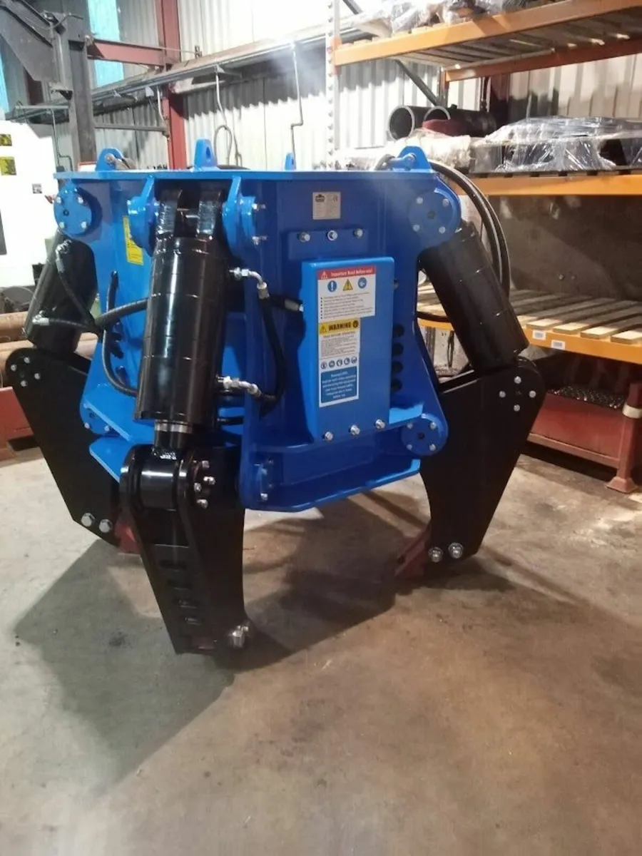 Pile cropper hire  Excavator mounted - Image 2