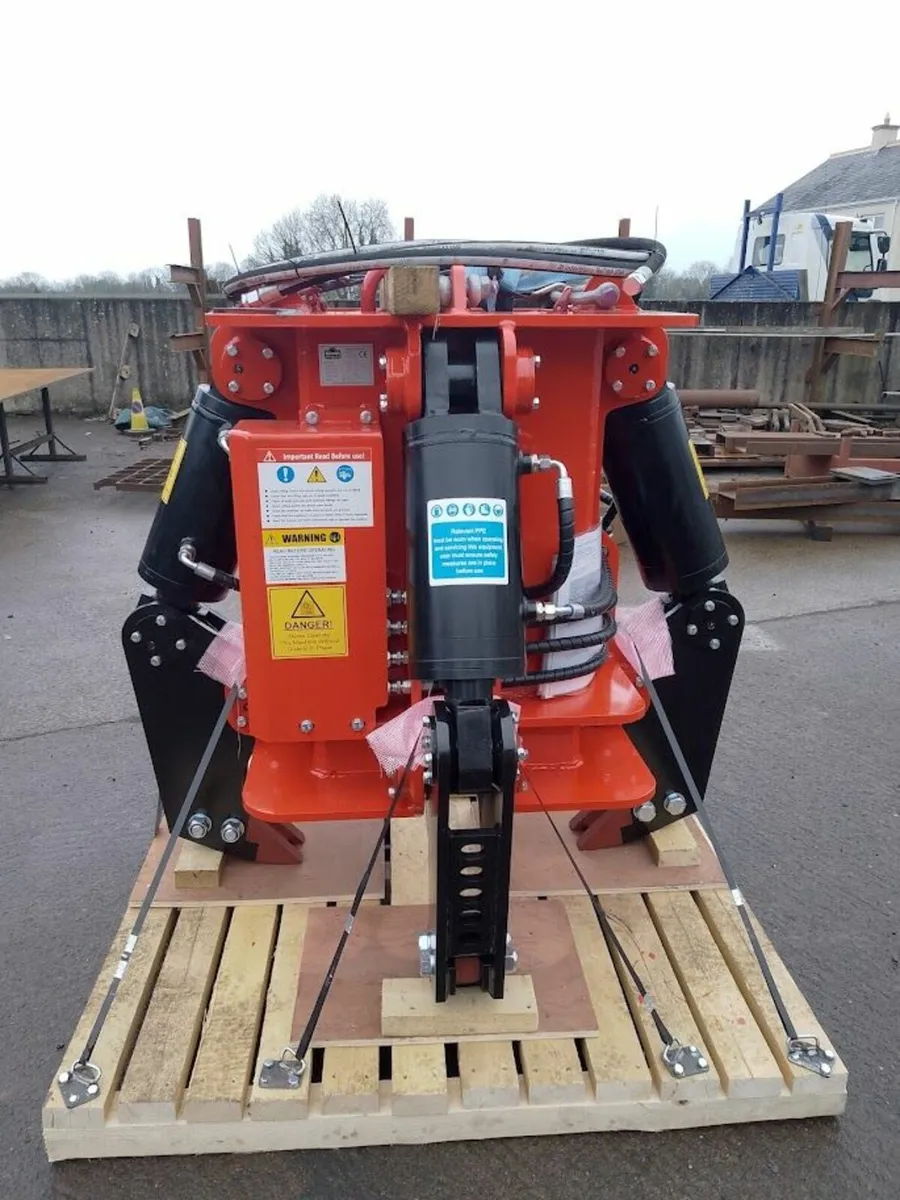 Pile cropper hire  Excavator mounted - Image 3