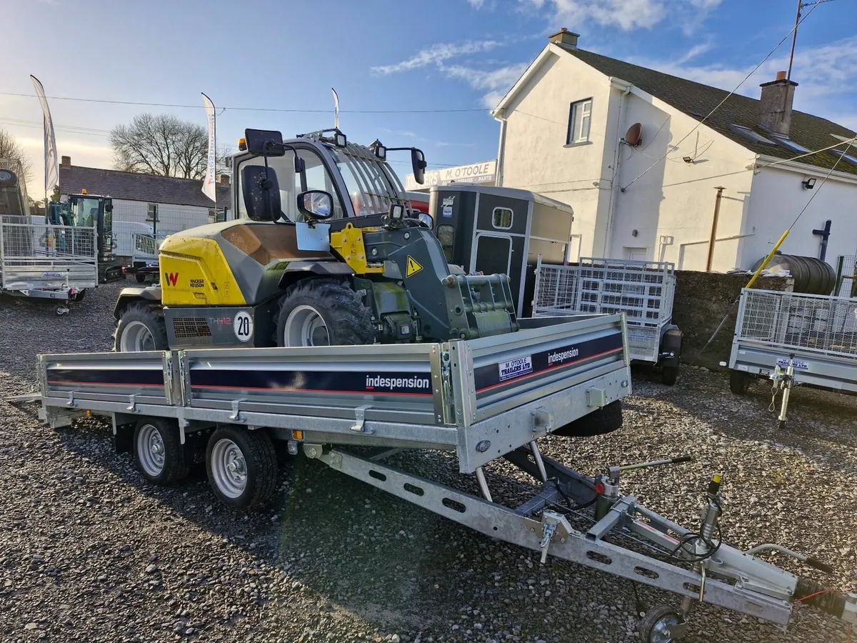 INDESPENSION  14' x 6'6"  TILTBED  TRAILER - Image 1