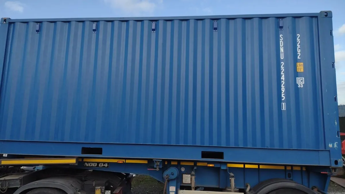 New 20FT Shipping Containers - BLUE - Image 3