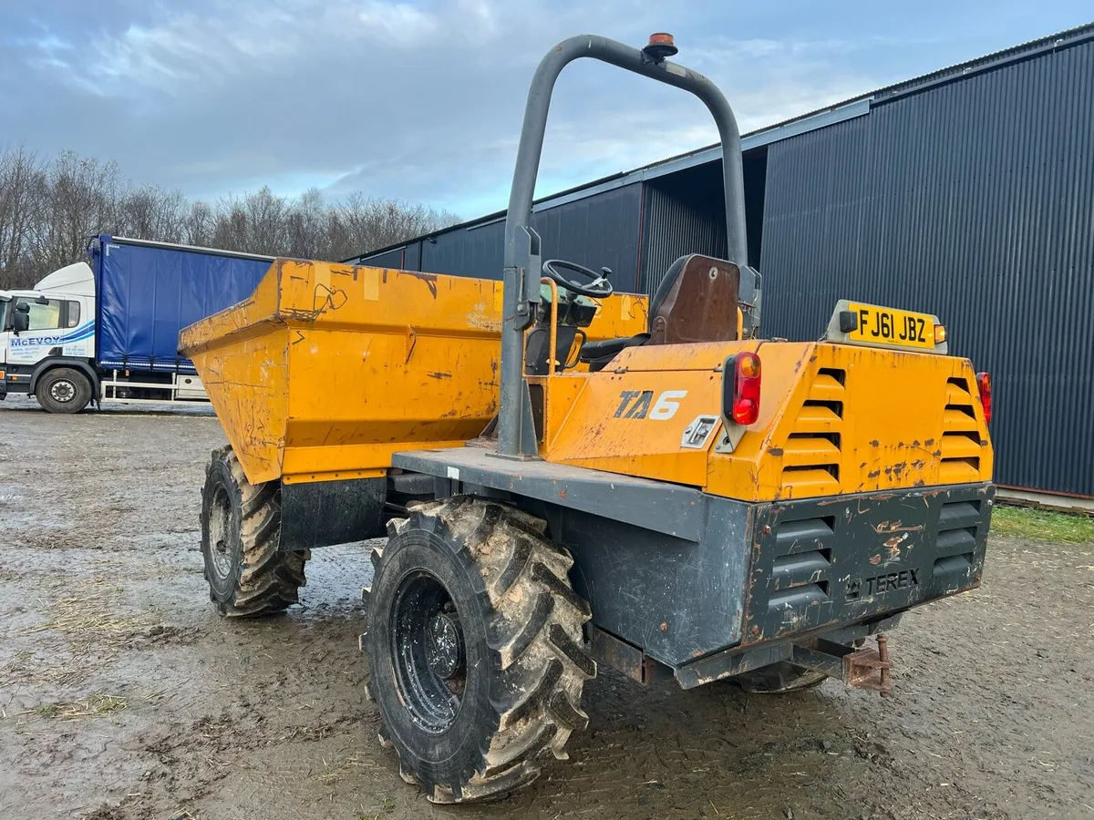 2011 Terex 6 Tonne Dumper - Image 3