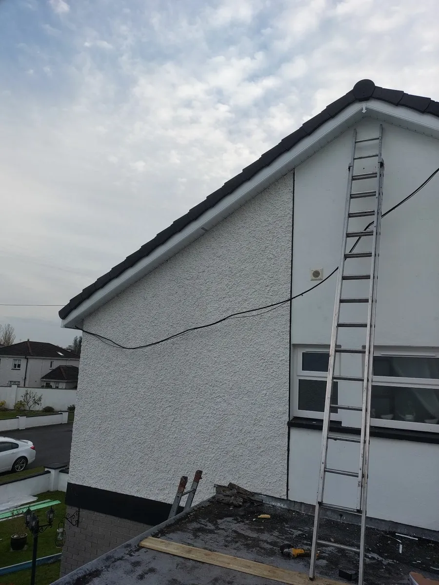 Fascia, soffit and gutters, fitter available - Image 4