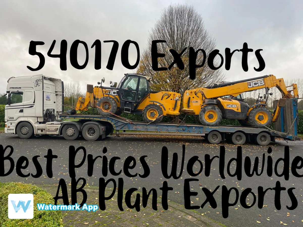 Jcb 540170 teleporter exports - Image 1