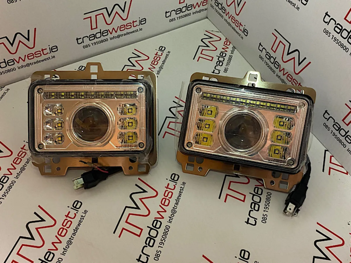 €30 OFF Pair  LED Rectangular Headlights - Image 1