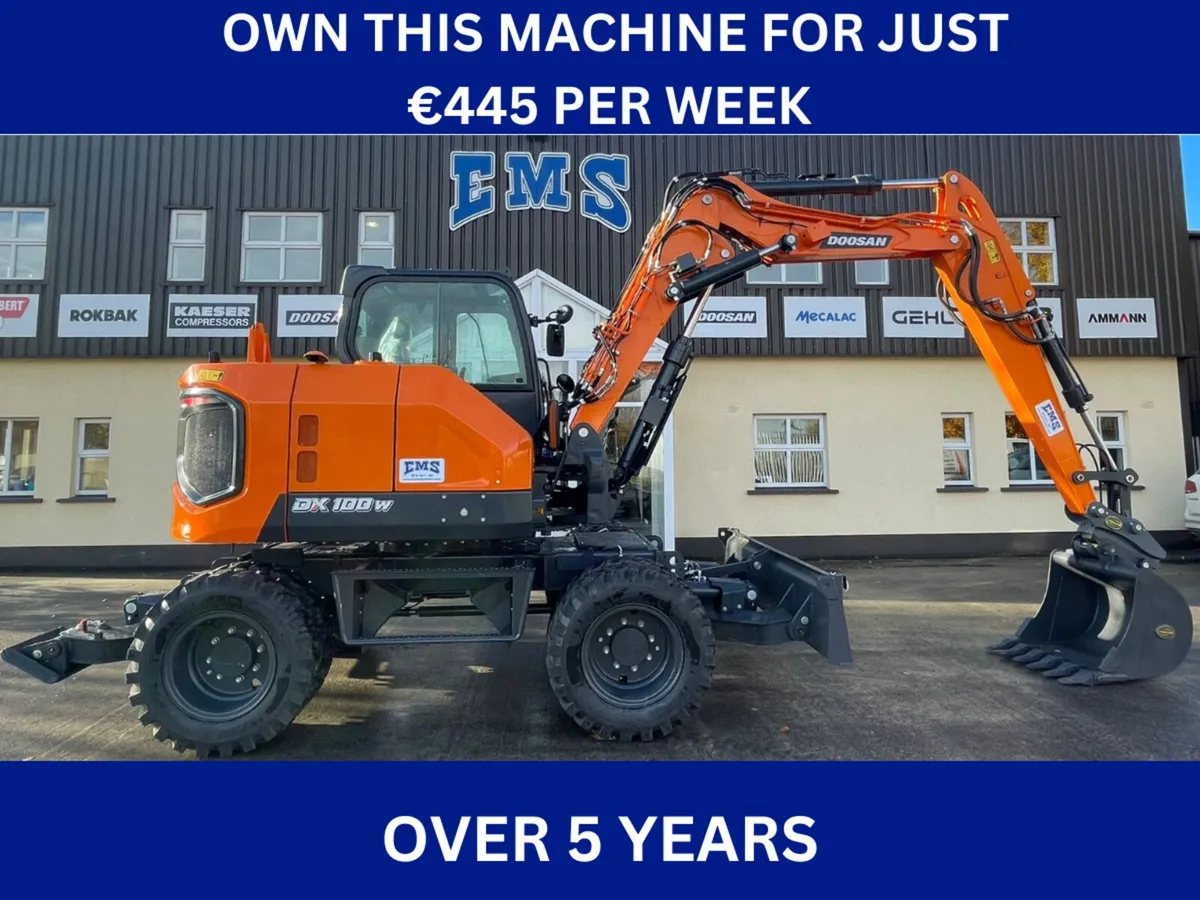 New Doosan Dx100W-7 - Image 1