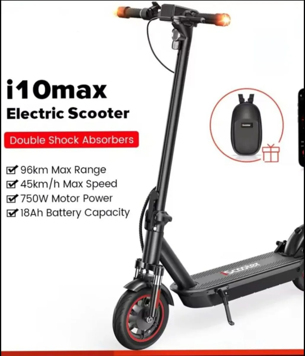 Electric Scooter i10 Max (45KM / H Speed) - Image 1