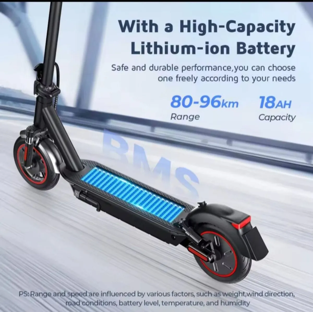 Electric Scooter i10 Max (45KM / H Speed) - Image 2