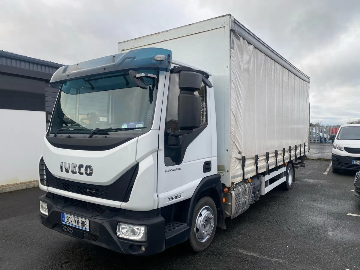 Iveco cargo 75-160 20ft curtain 2020 - Image 1