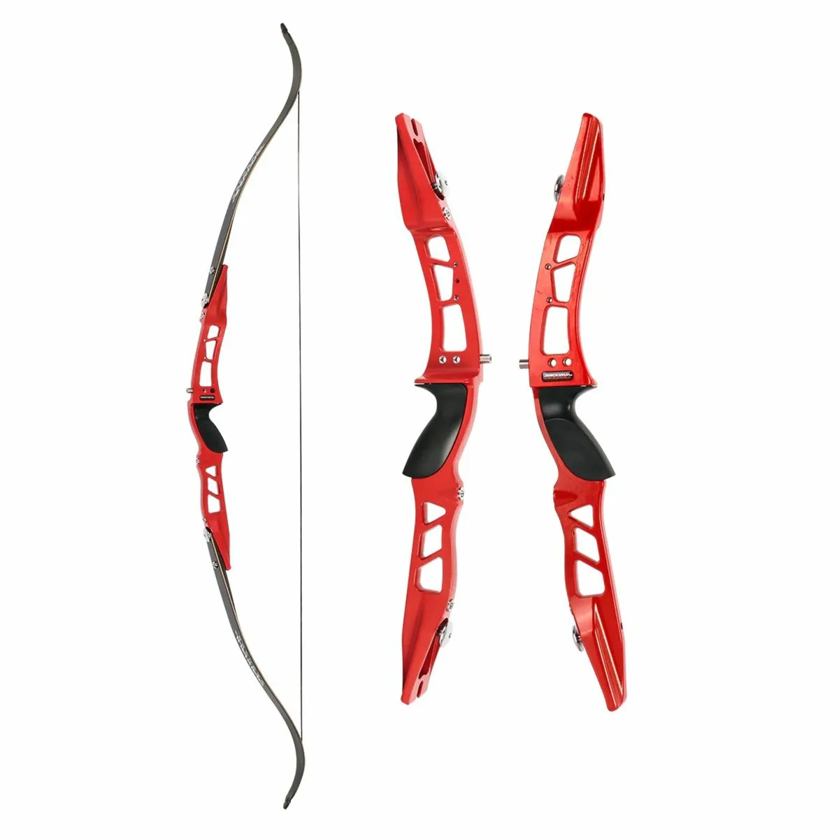 Archery Bow, 66" Recurve, ILF Limbs 20-40lbs bonus - Image 4