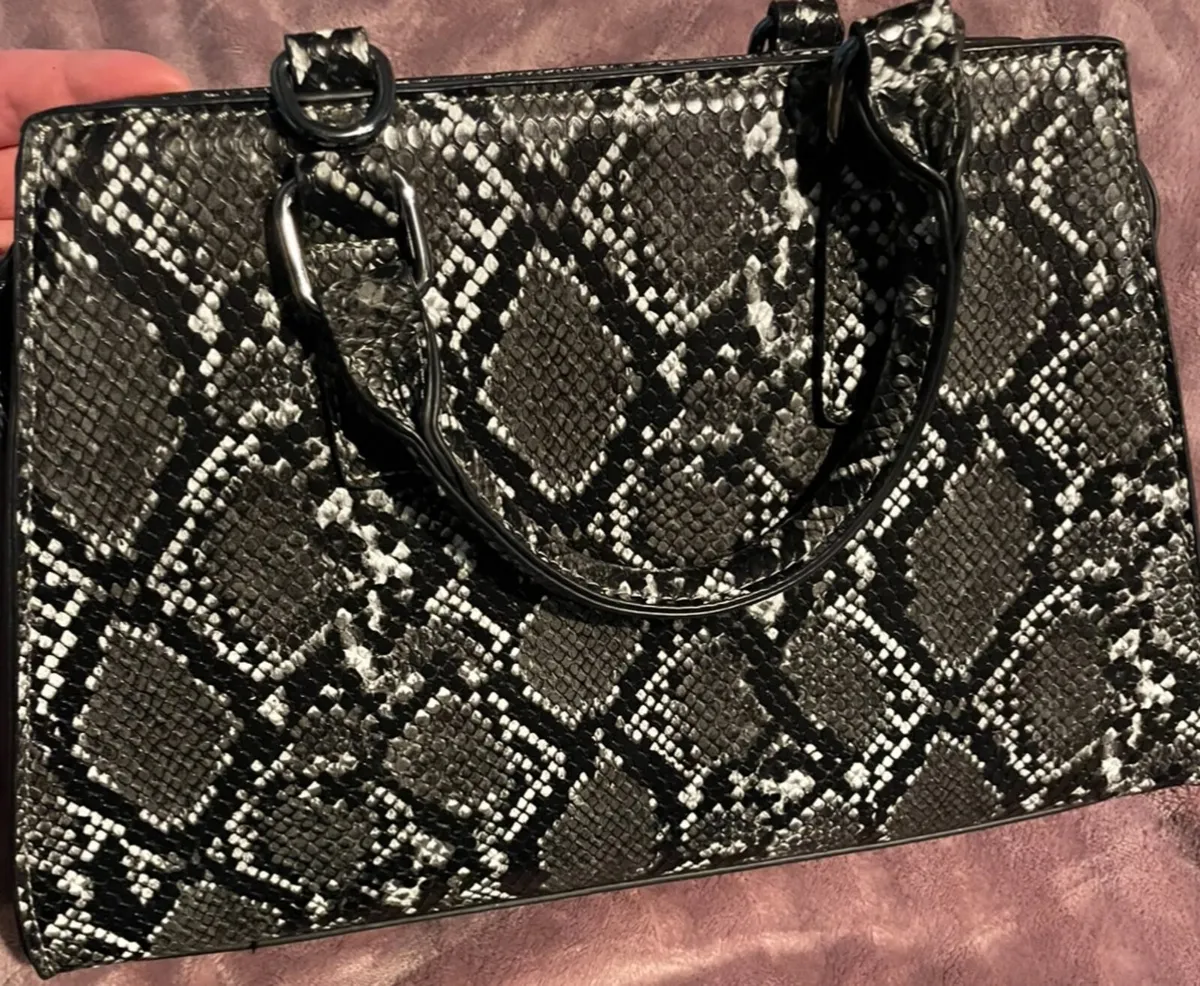 River-island snake skin bag - Image 2