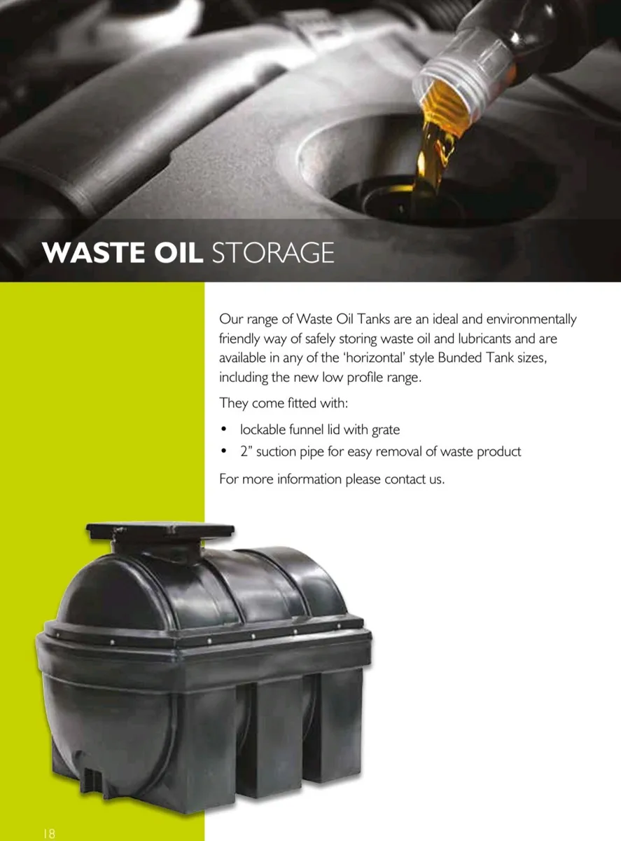 Waste oil storage tanks - Image 2