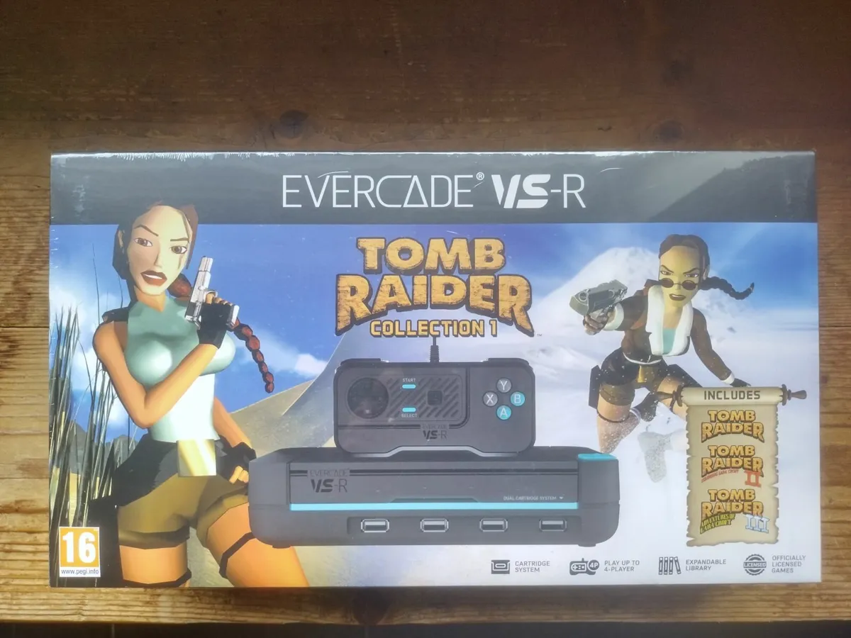 EVERCADE VS-R エバーケード VS-R 本体 トゥームレイダー Evercade VS-R Tomb Raider Collection 1 - Ceny i opinie - Ceneo.pl
