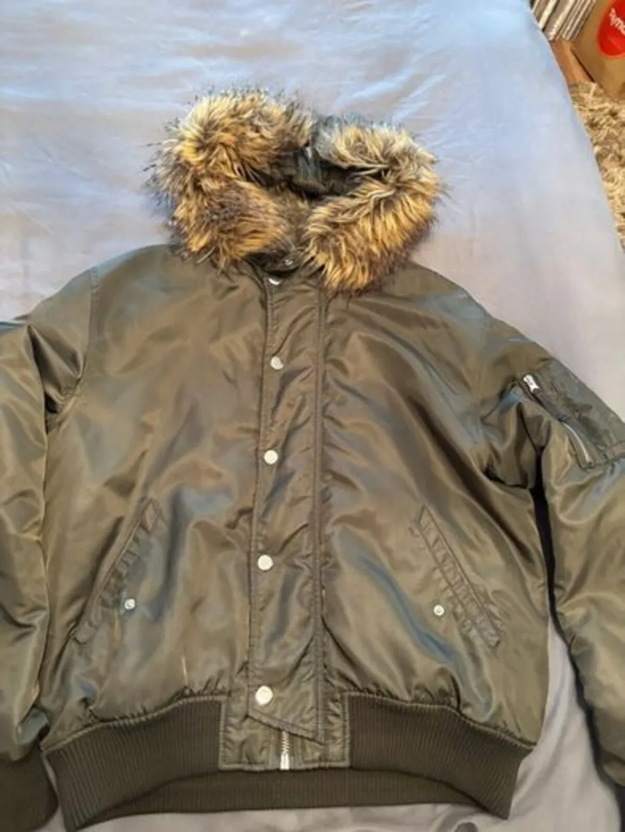 River island mens coats sale store