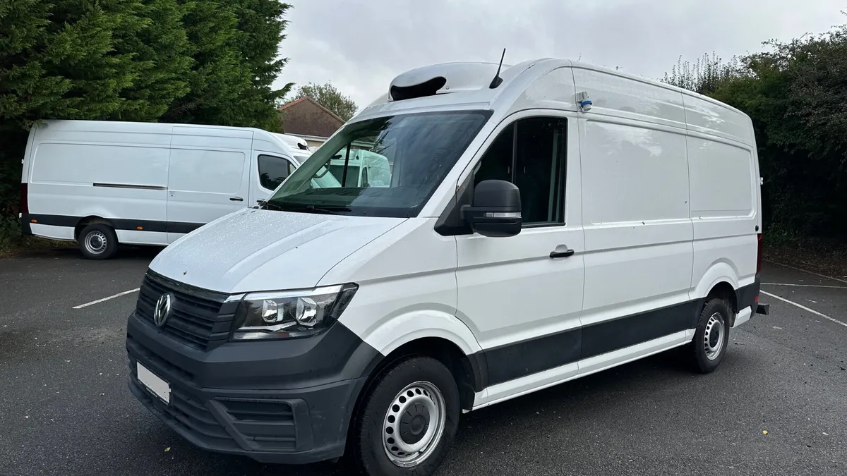 VW Crafter MWB  Fridge Van Plug In. 10 available - Image 1