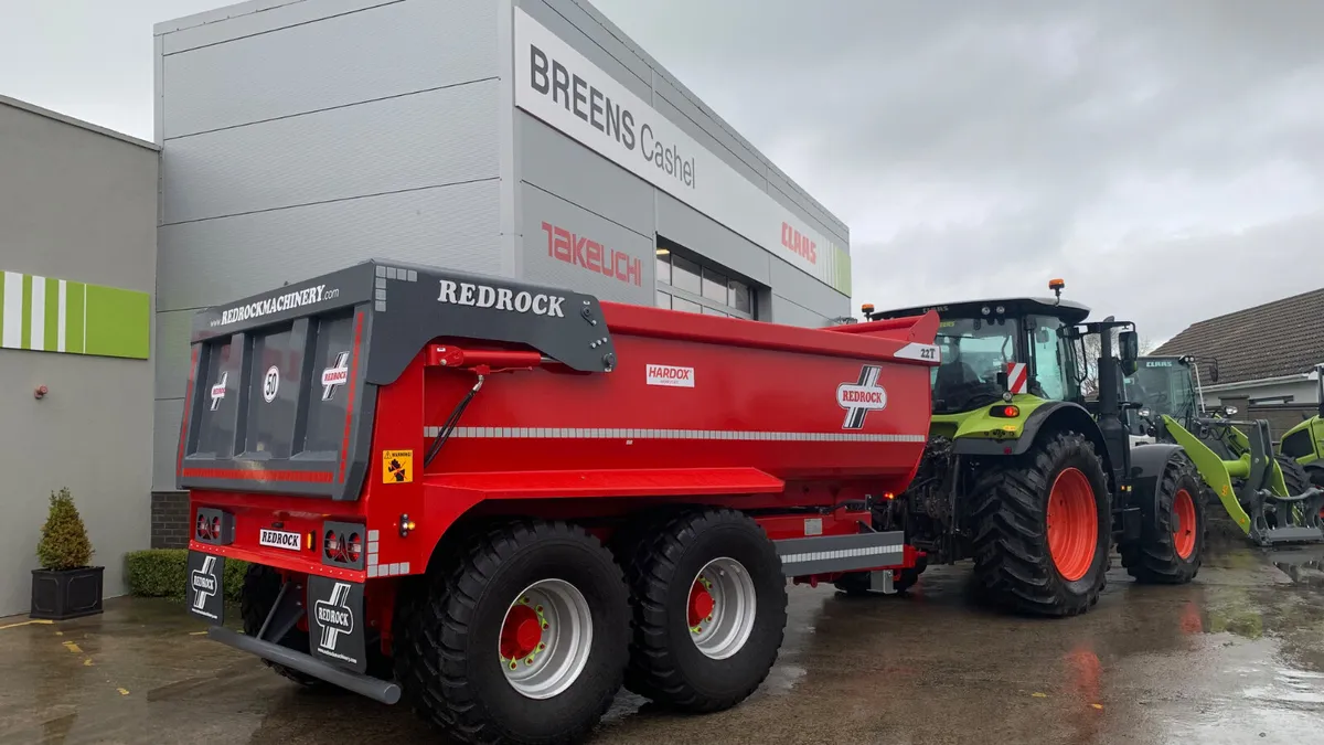 New Redrock 22t Half Pipe Dump Trailer - Image 3