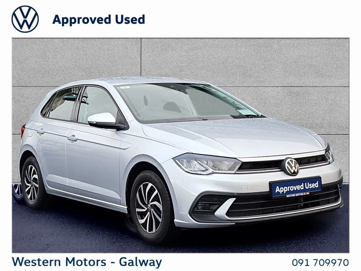 Volkswagen Polo 1.0 Tsi 95bhp  life  3 Yr Warrant - Image 1