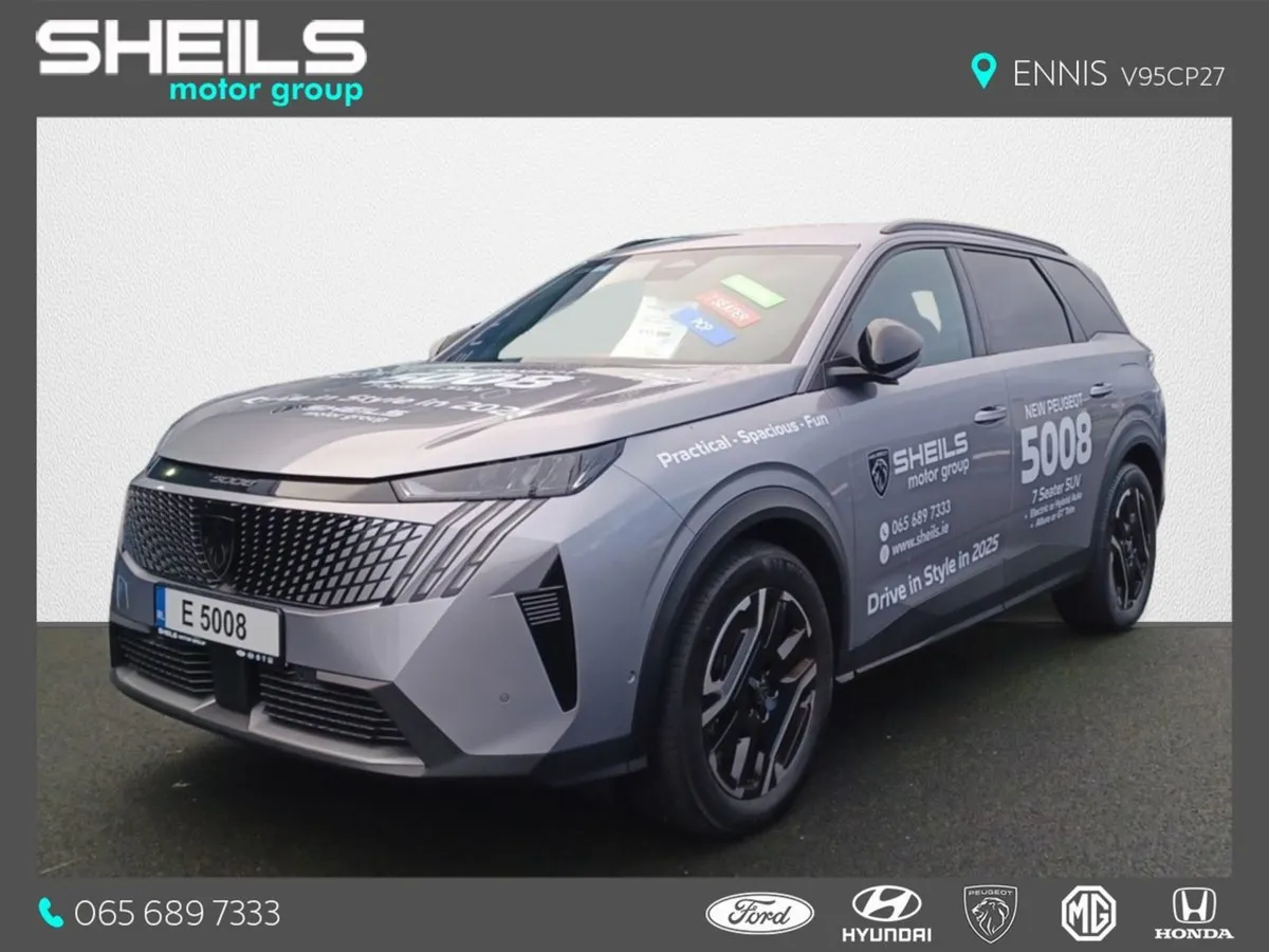 Peugeot 5008 BEV 73kwh 210hp Allure  demo Bonanza - Image 4