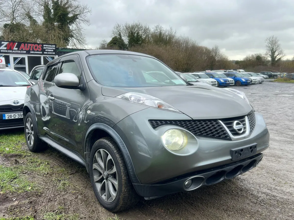 13 NISSAN JUKE 1.5 AUTOS LEATHER SEATS - Image 1
