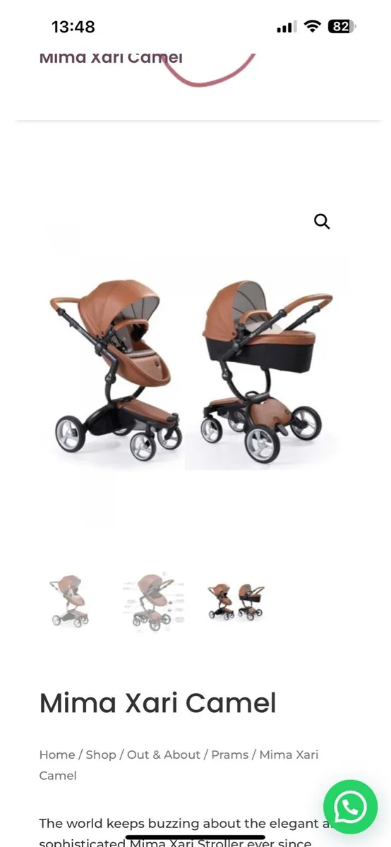 Mima xari stroller used best sale