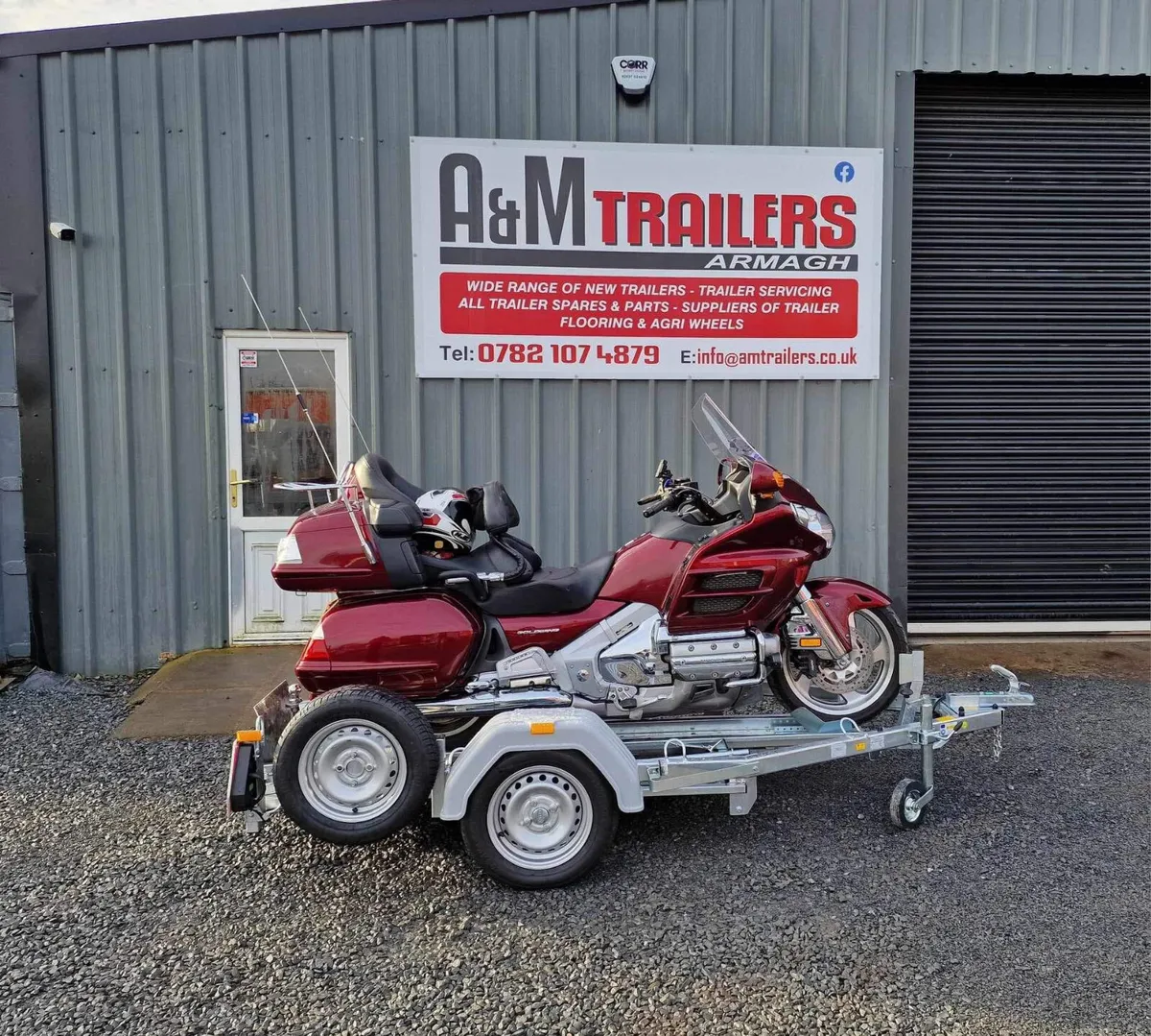 Motorcycle trailer - Image 1