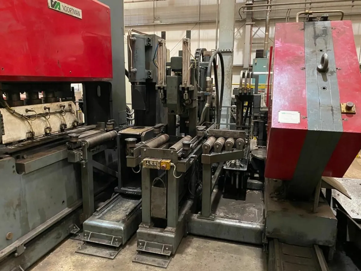 Voortman V550‐4 – Plate & Angle Punch/Shear Line. - Image 3
