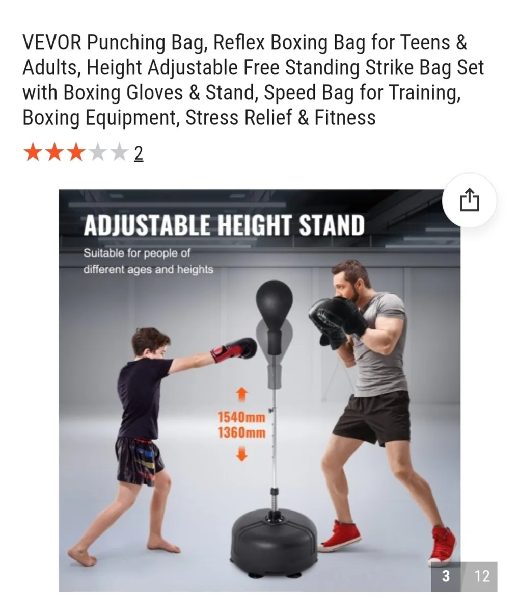 Reflex boxing bag - Image 4