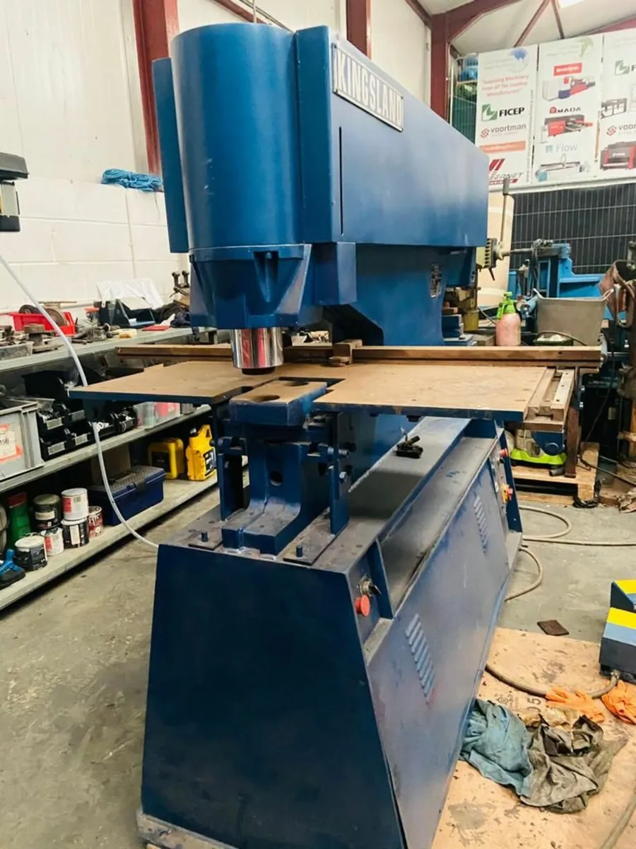 KINGSLAND 55DP Double ended Punch Ironworker - Image 1