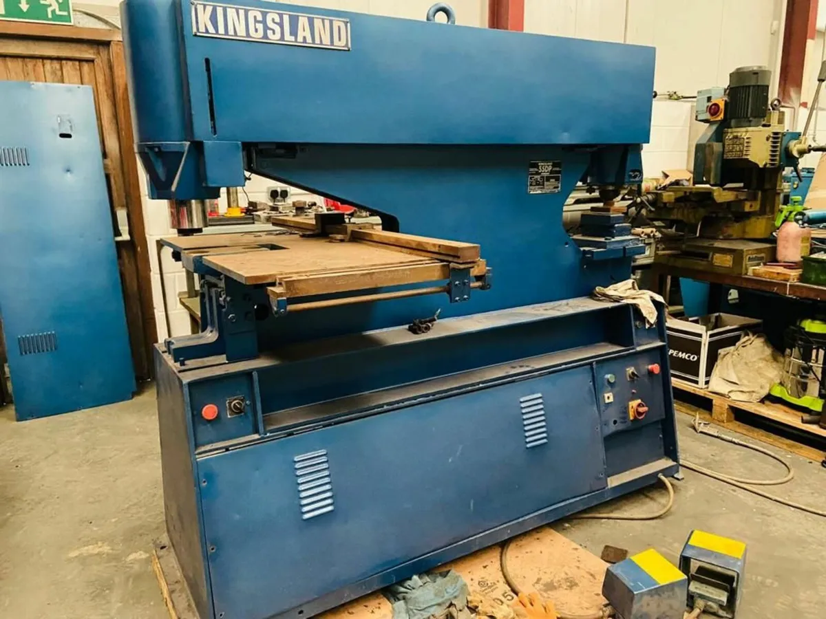 KINGSLAND 55DP Double ended Punch Ironworker - Image 2