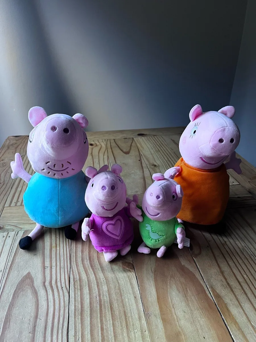 Peppa Pig 4 Pack Family Plush for sale in Co. Dublin for 20 on DoneDeal