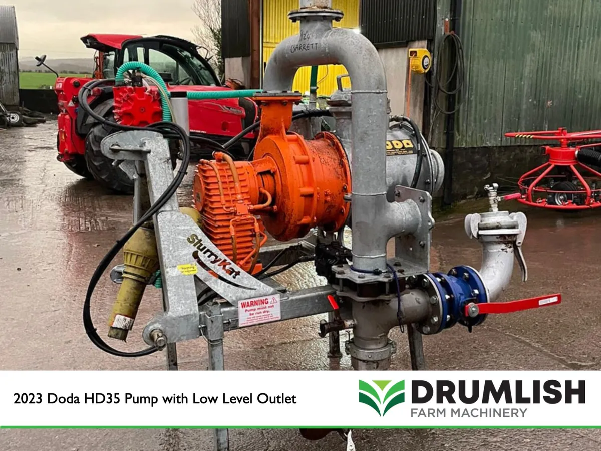 2023 Doda HD35 Pump with Low Level Outlet - Image 4