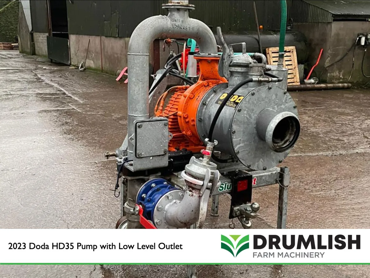 2023 Doda HD35 Pump with Low Level Outlet - Image 2