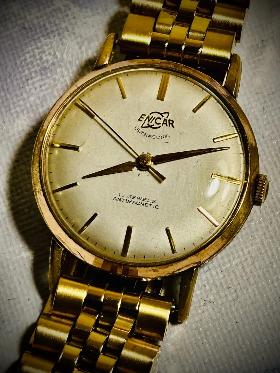 Swiss Enicar Gold 1960s men s watch for sale in Co. Dublin for 165 on DoneDeal