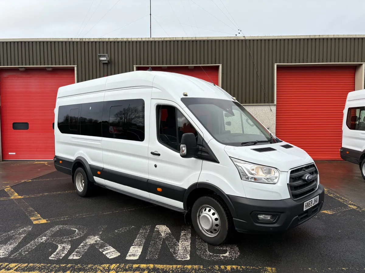 Ford Transit 2019 IN STOCK 17  Seater Mini Bus - Image 1