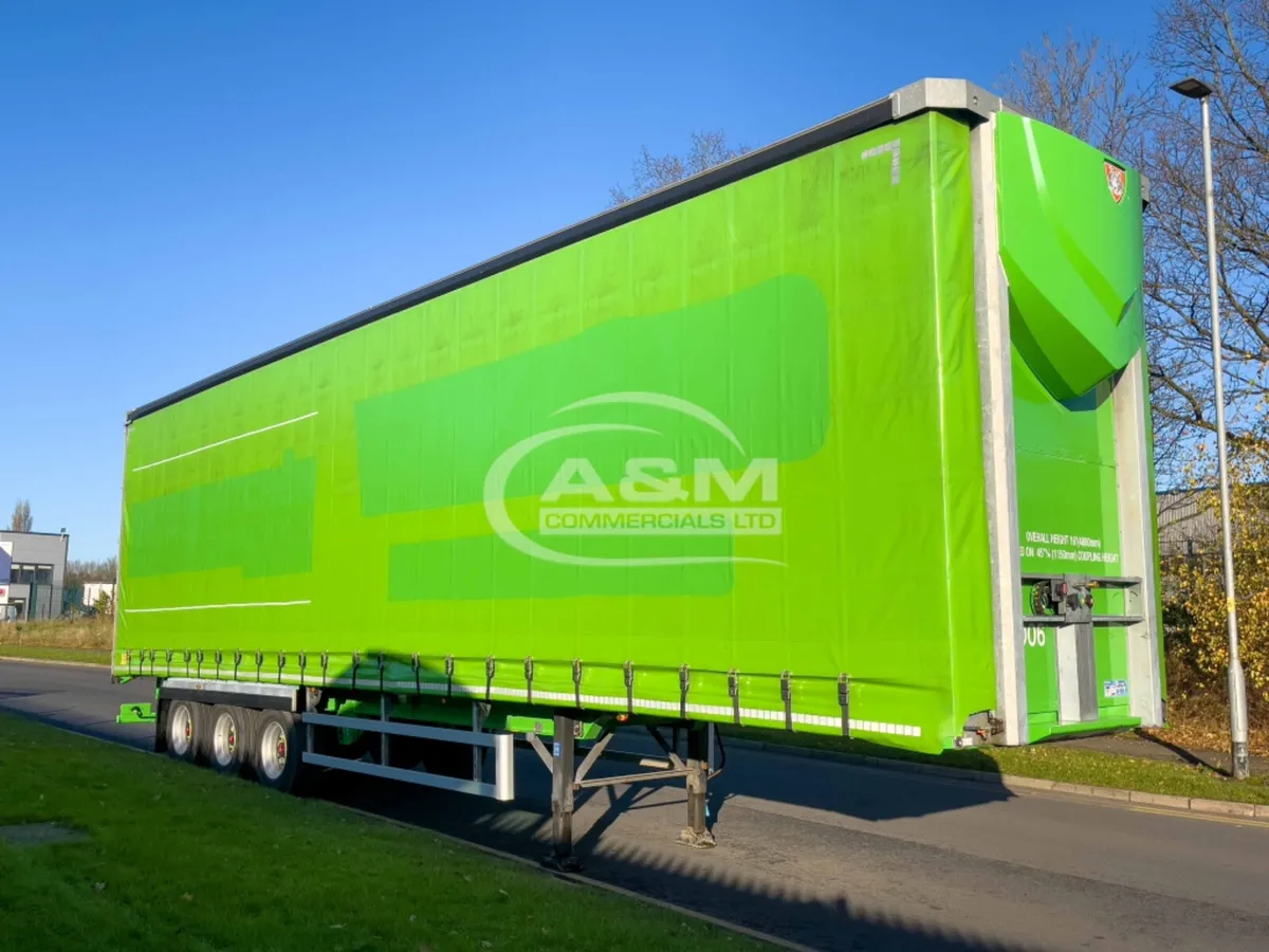 2019 TIGER 4880MM DOUBLE DECK CURTAINSIDE TRAILER - Image 1