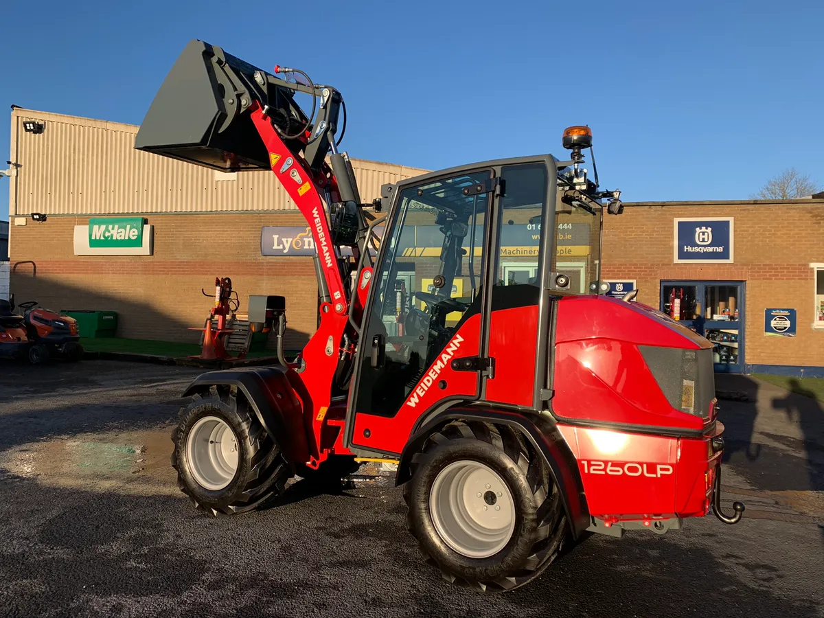 Weidemann 1260LP Compact Wheel Loader - Image 1