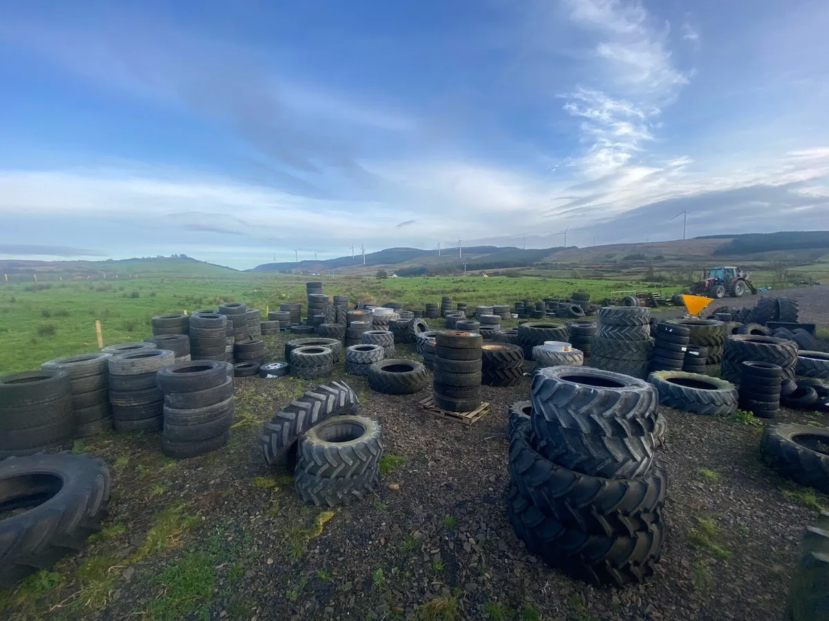 SELECTION OF SECOND HAND TYRES - Image 1