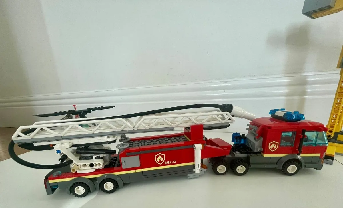 Lego City Fire Brigade and Downtown Fire Brigade for sale in Co. Dublin for 65 on DoneDeal