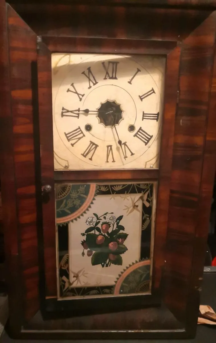 Antique large American Ogee clock - Image 2