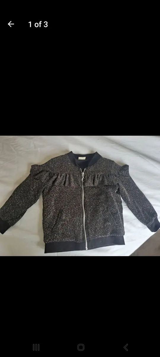 Sparkly jacket zara shop