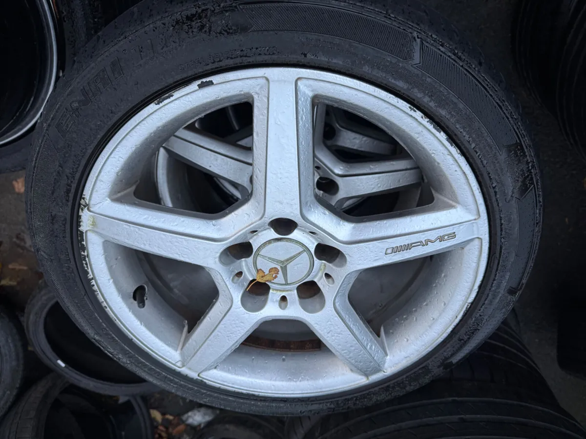 17” Mercedes 447 alloys 5 spoke 5x112