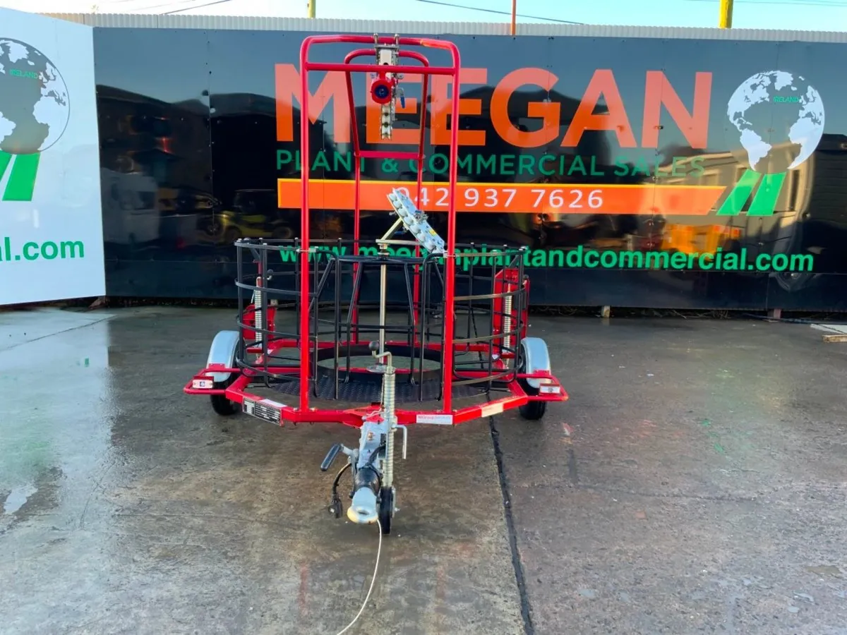 SINGLE AXLE CABLE DRUM TRAILER......597. - Image 3