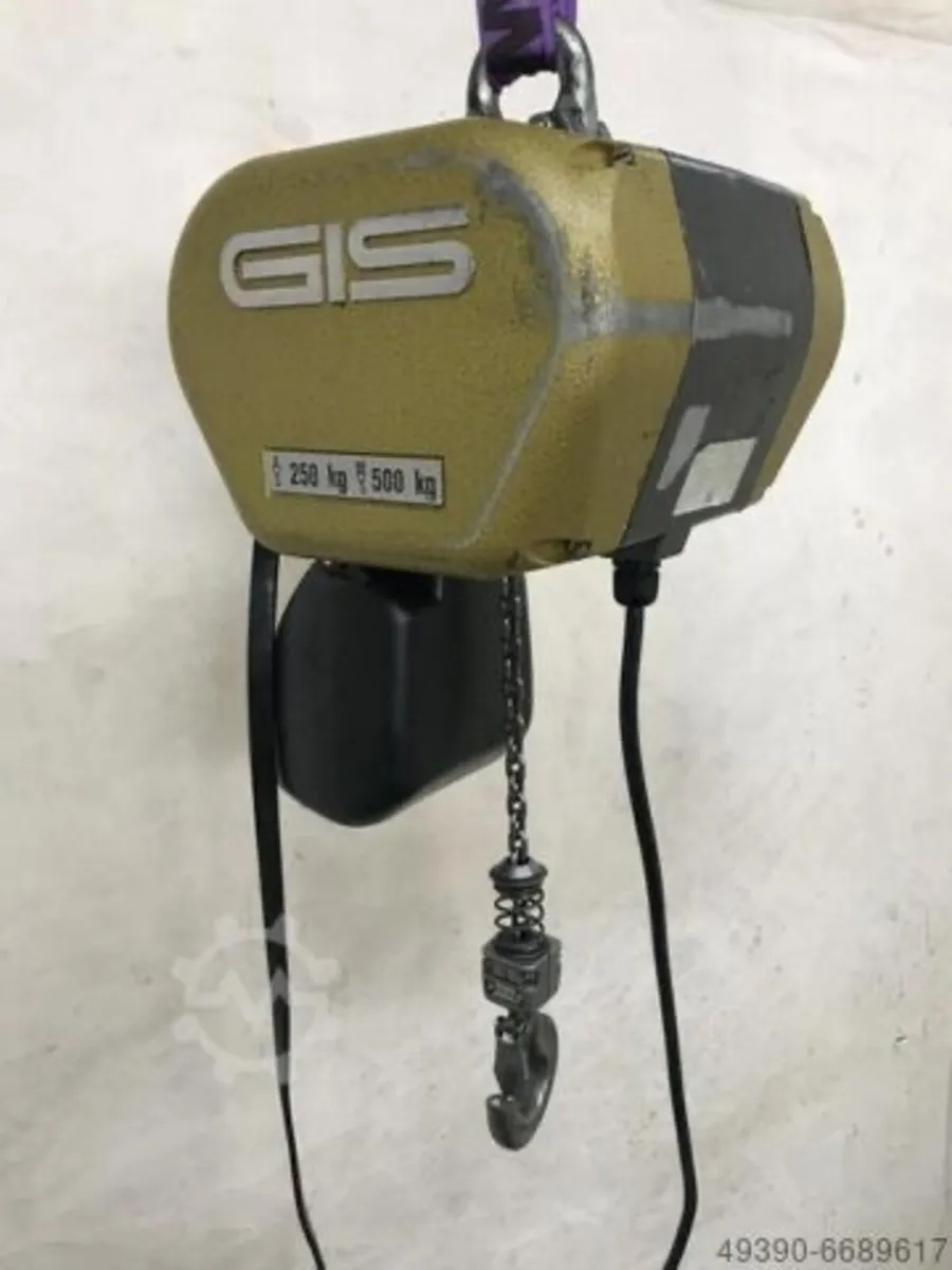 Hoists GIS electric chain hoists x 10 - Image 4
