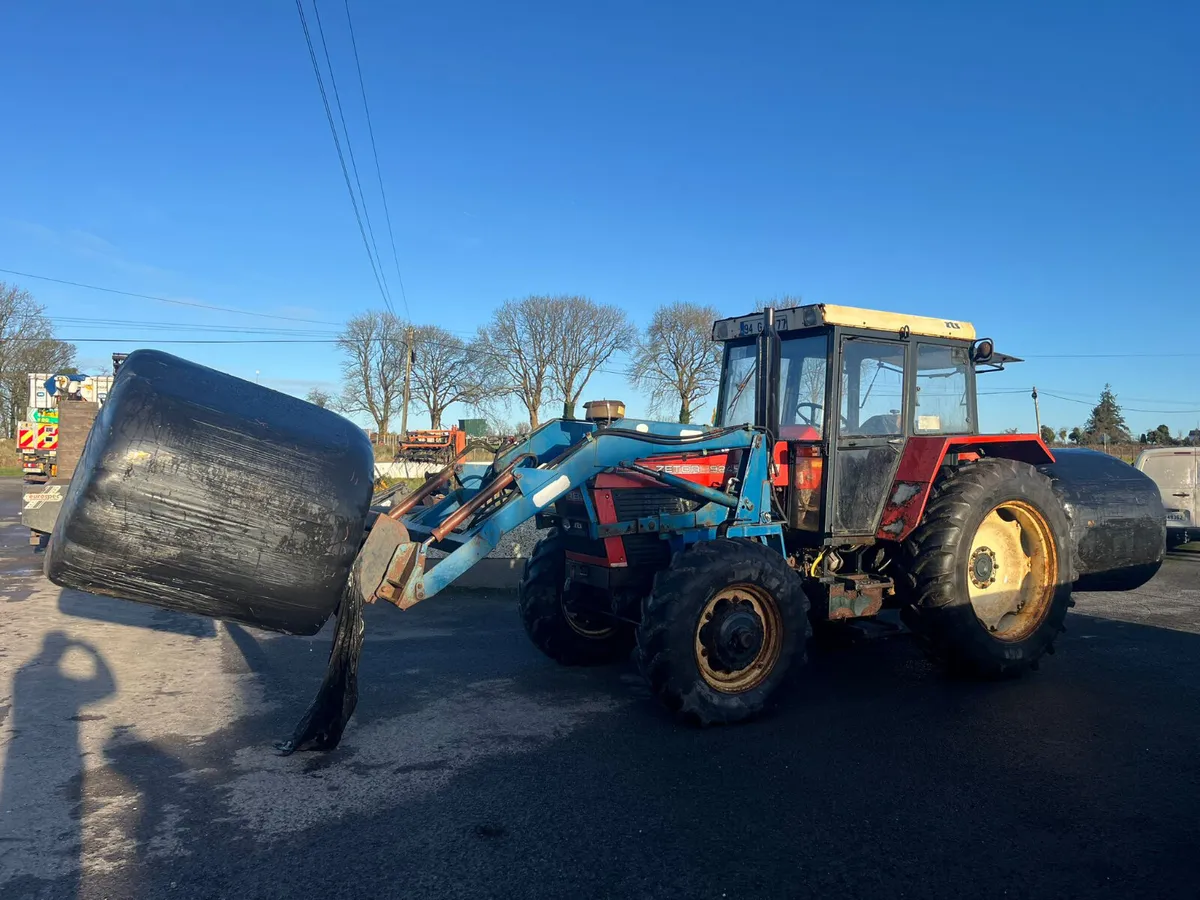 1994 Zetor 9245 c/w loader for sale. - Image 2