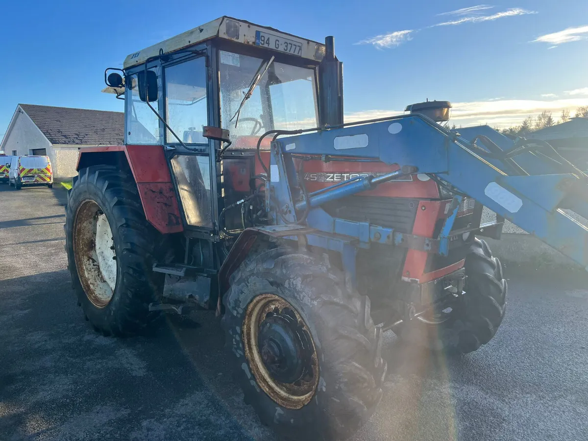 1994 Zetor 9245 c/w loader for sale. - Image 4