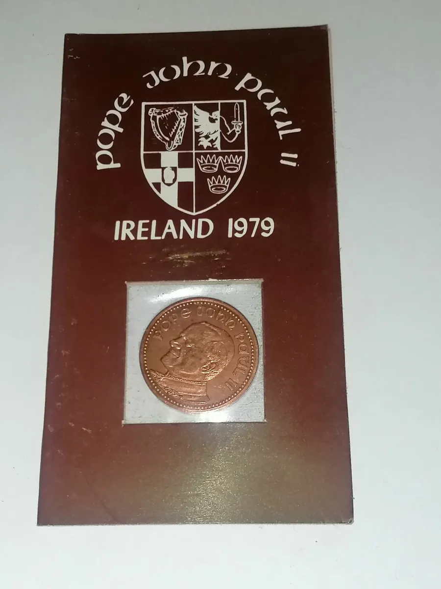 Sealed Token Coin  Pope John Paul's Visit To Éire - Image 1