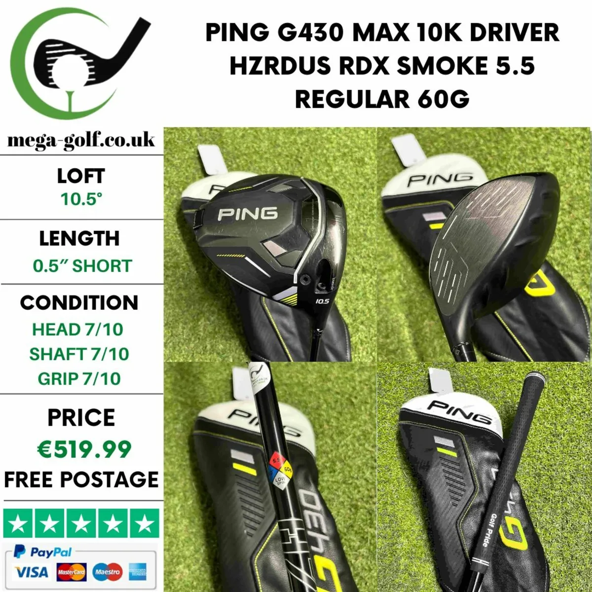 PING G430 MAX10K ドライバー 10.5° 【公式通販】